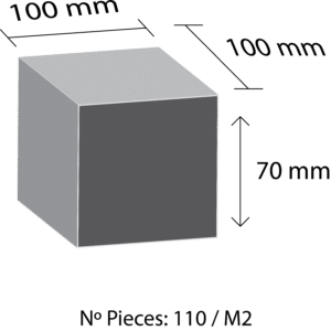 Pave granit Mesure 7x10x10