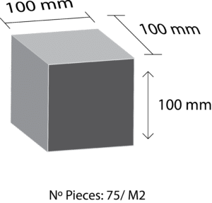 Paves granit mesure 10x10x10 